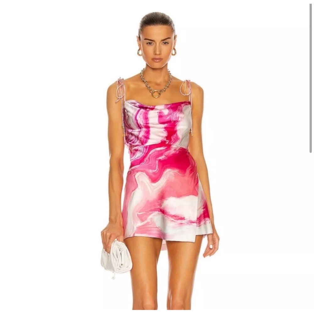 Retrofete Pink Marble Dress